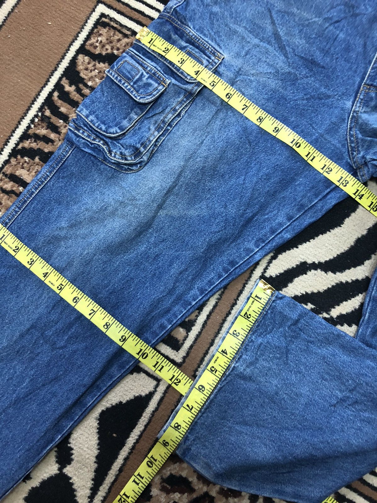Haband × Vintage VINTAGE HABAND TRAVELER CARGO MULTI POCKET DENIM Size US 33 - 11 Thumbnail