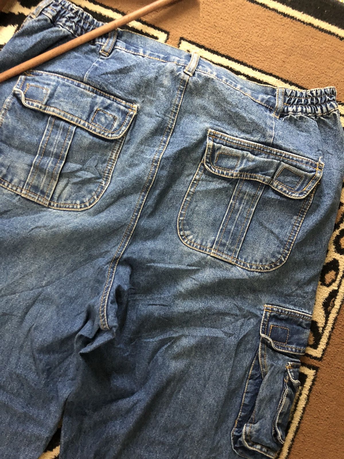 Haband × Vintage VINTAGE HABAND TRAVELER CARGO MULTI POCKET DENIM Size US 33 - 7 Thumbnail