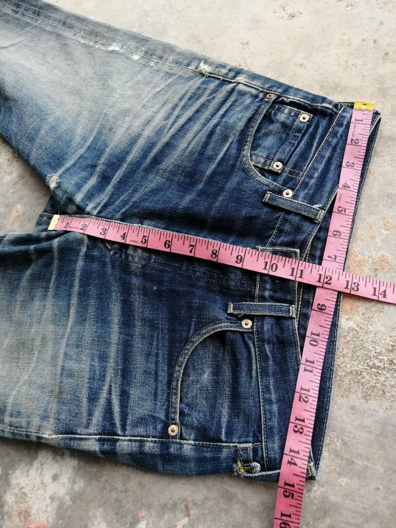 Levi's Vintage Clothing RARE🔥Vintage Distress Rusty Redline Levi's Jeans 503B Size US 29 - 19 Thumbnail