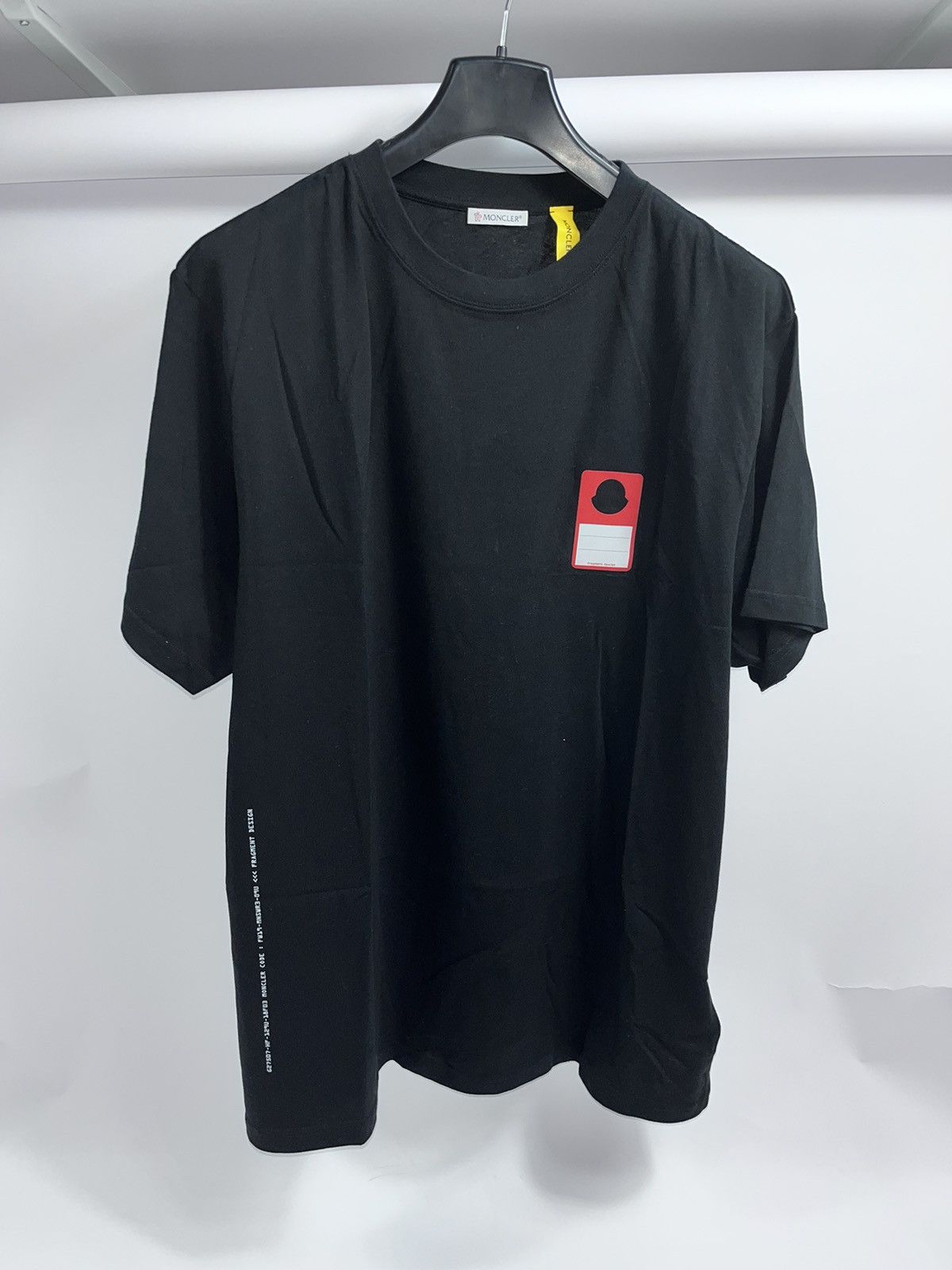 Fragment Design × Moncler Logo Staff Print T-Shirt Size US XL / EU 56 / 4 - 1 Thumbnail