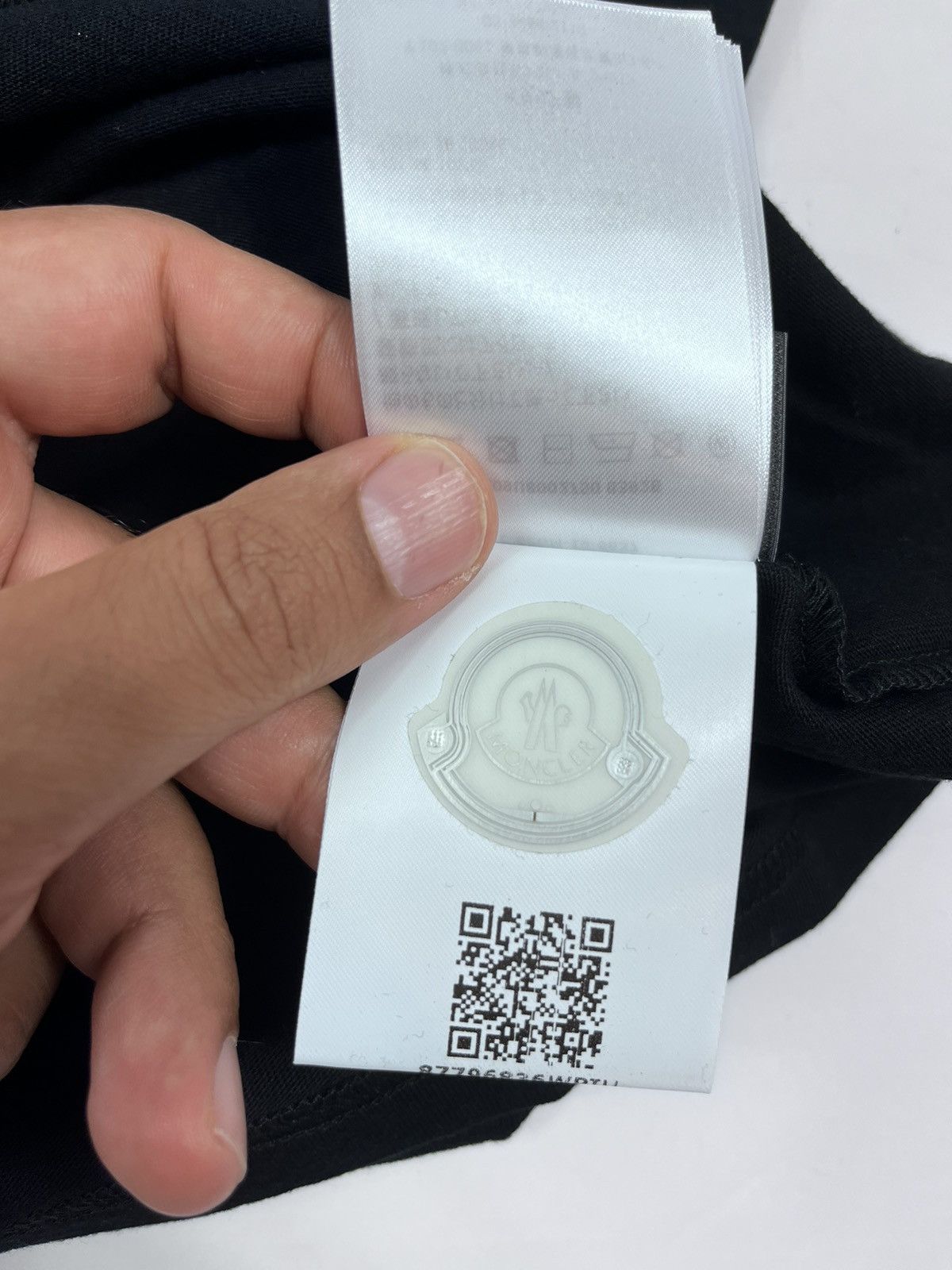 Fragment Design × Moncler Logo Staff Print T-Shirt Size US XL / EU 56 / 4 - 18 Thumbnail