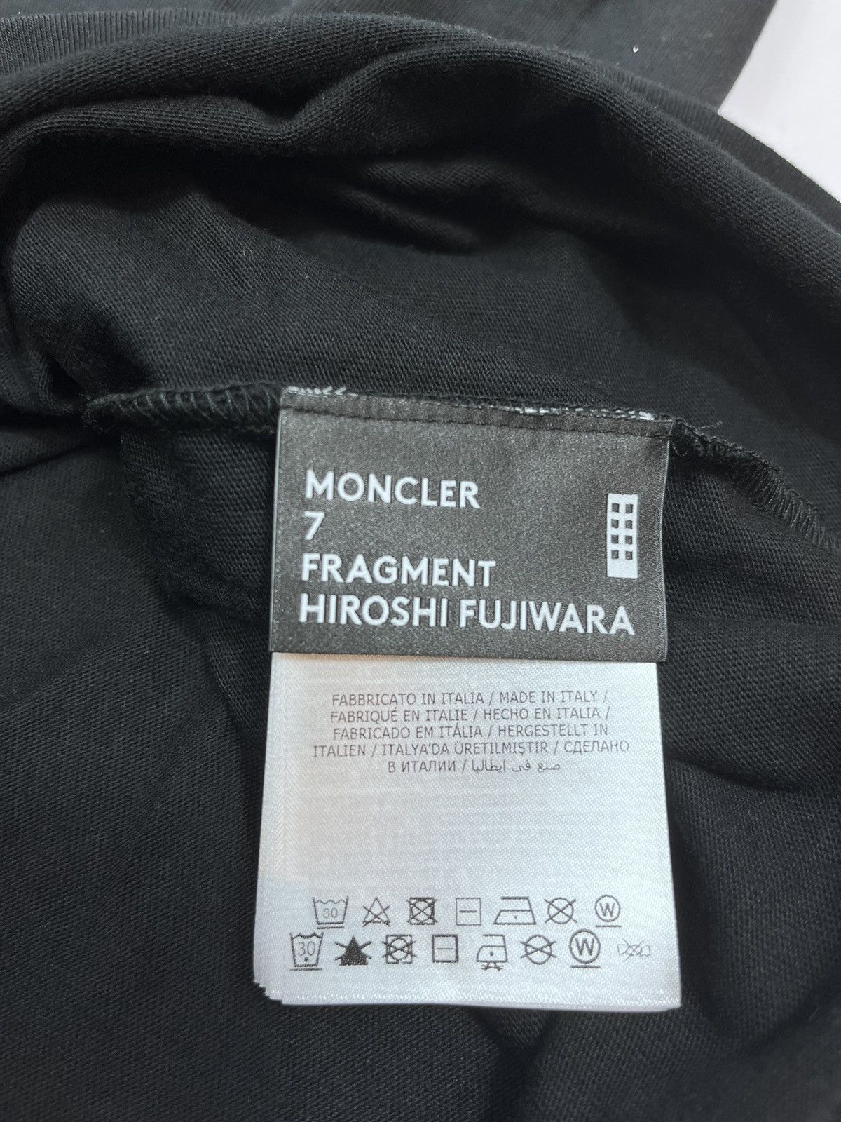 Fragment Design × Moncler Logo Staff Print T-Shirt Size US XL / EU 56 / 4 - 11 Thumbnail