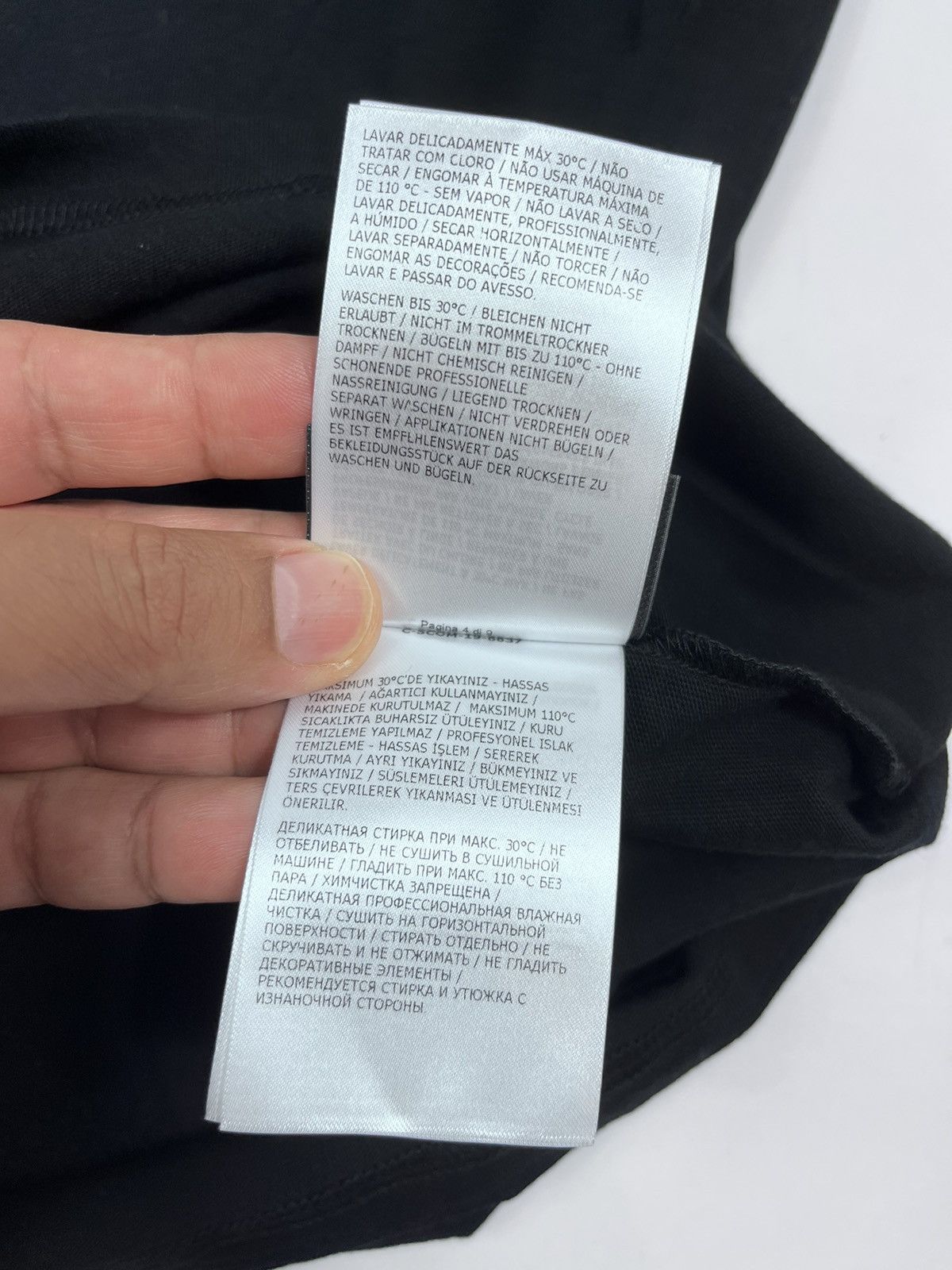 Fragment Design × Moncler Logo Staff Print T-Shirt Size US XL / EU 56 / 4 - 14 Thumbnail