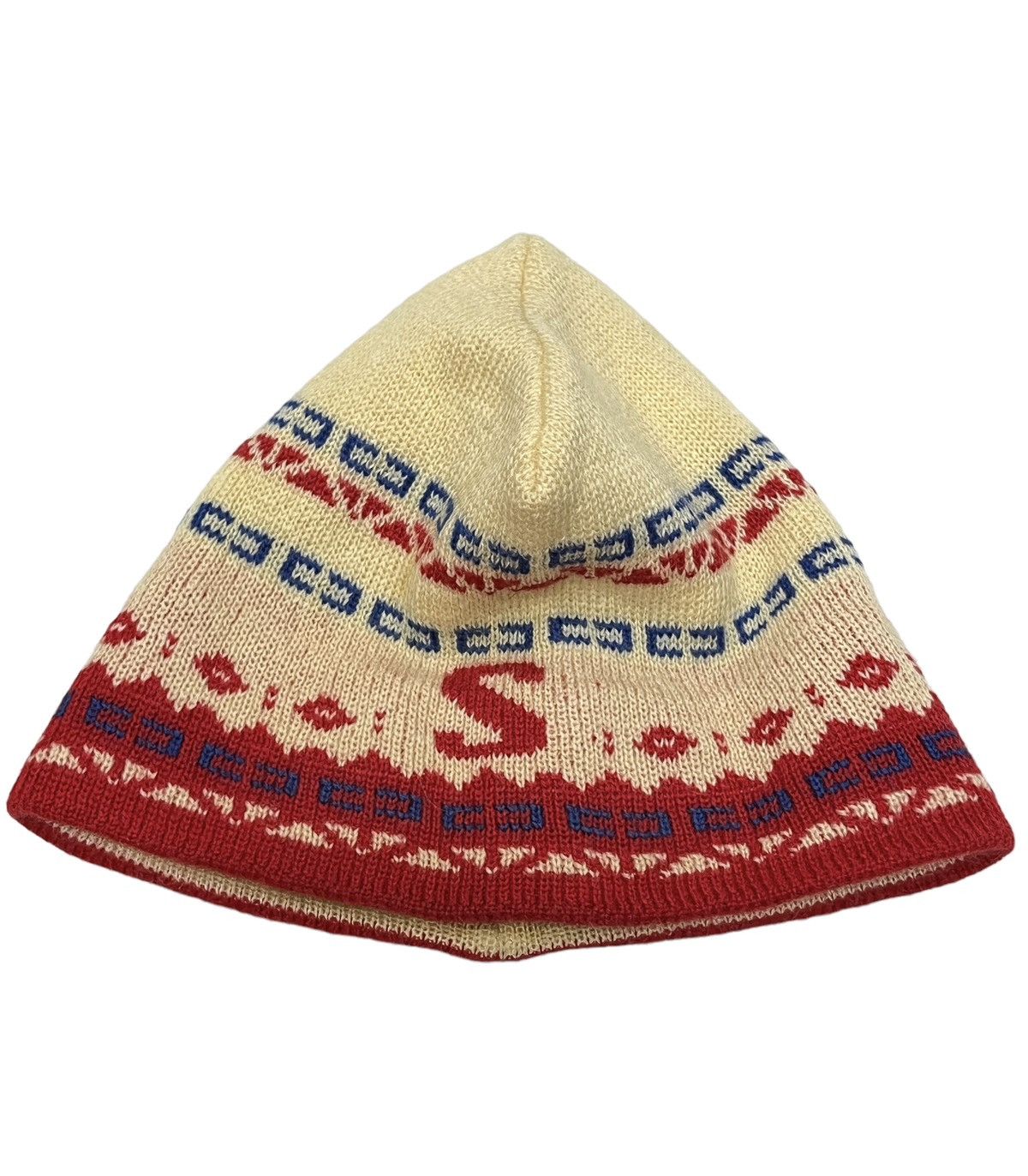 Salomon 💥RARE🔥Vintage SALOMON Pure Wool Beanie Made In Austria Size ONE SIZE - 4 Thumbnail