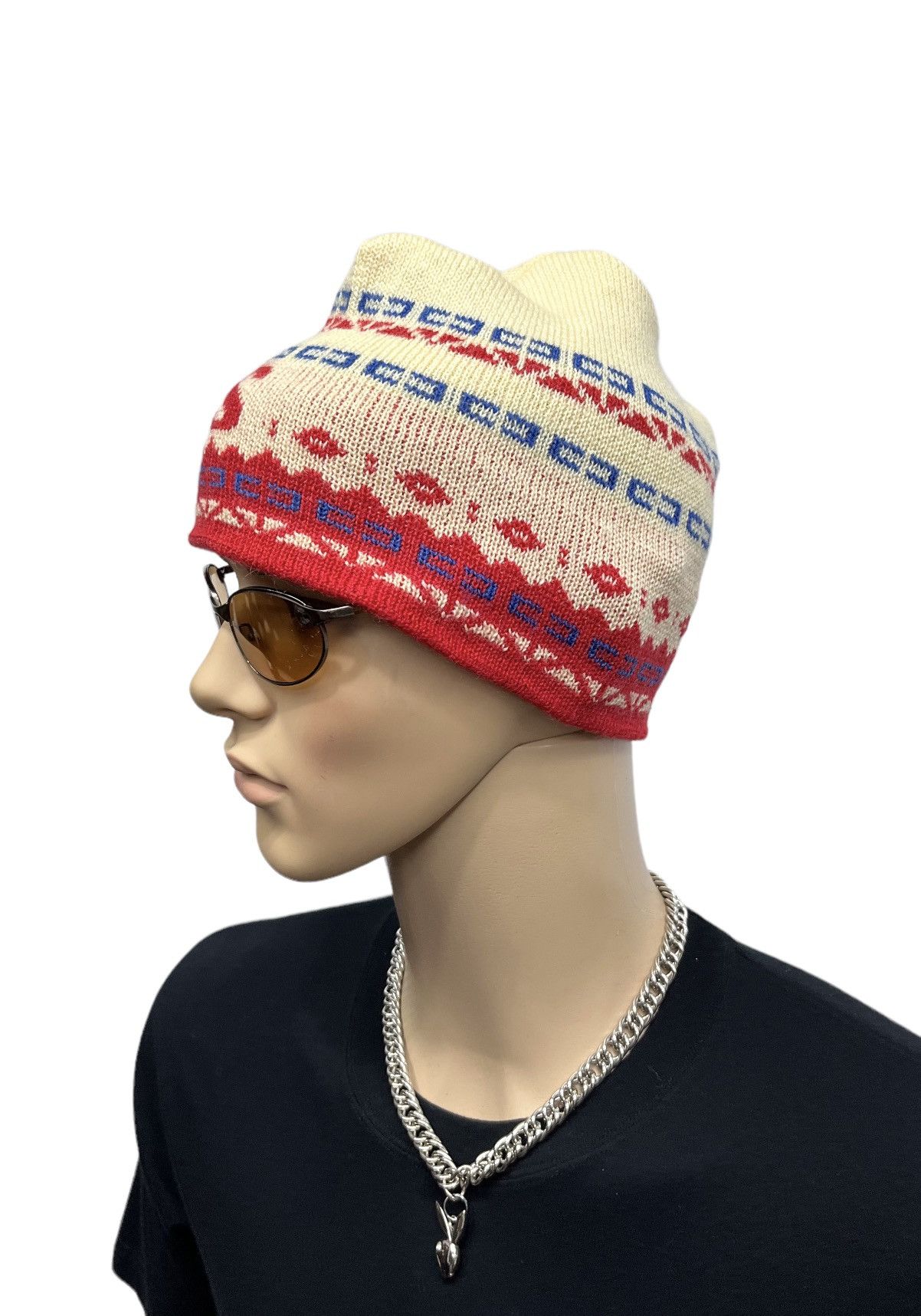 Salomon 💥RARE🔥Vintage SALOMON Pure Wool Beanie Made In Austria Size ONE SIZE - 2 Thumbnail