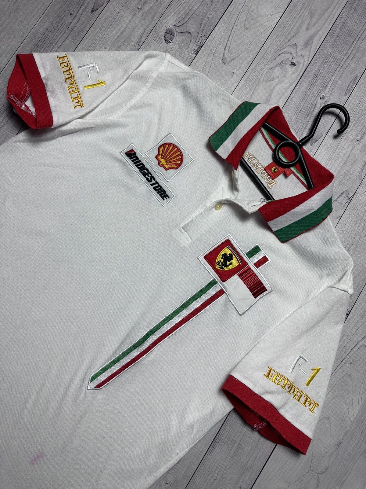 Ferrari × Vintage Vintage Ferrari racing polo size XL Size US XL / EU 56 / 4 - 2 Thumbnail