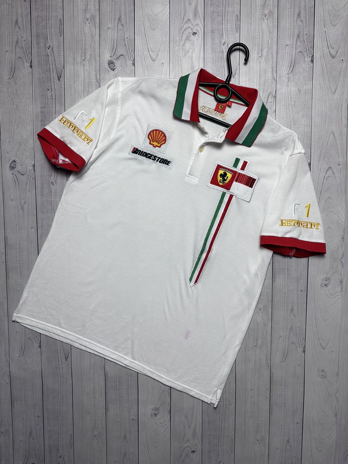 Ferrari × Vintage Vintage Ferrari racing polo size XL Size US XL / EU 56 / 4 - 1 Thumbnail