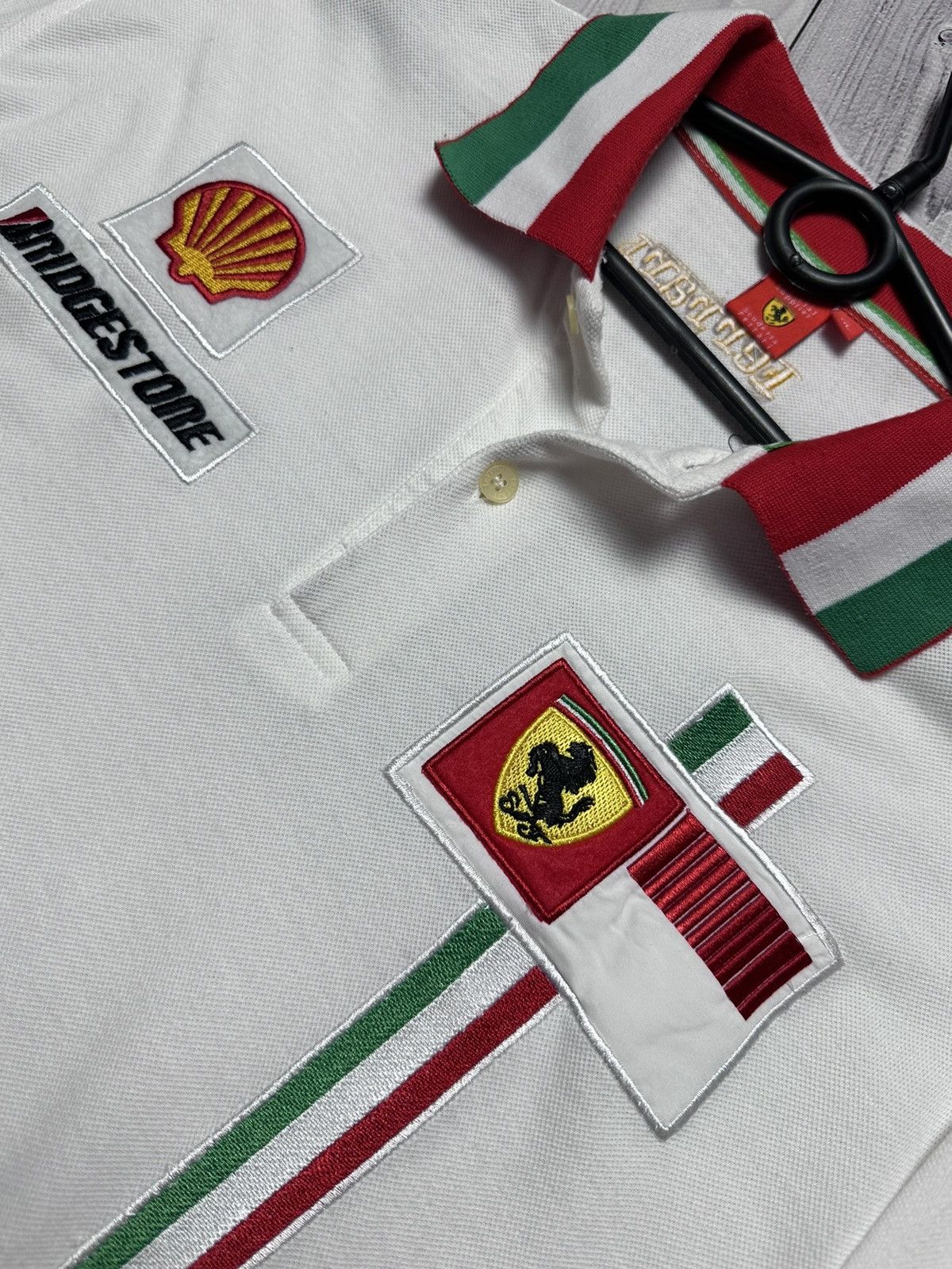 Ferrari × Vintage Vintage Ferrari racing polo size XL Size US XL / EU 56 / 4 - 3 Thumbnail