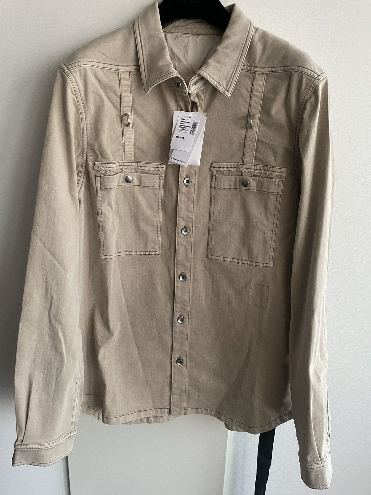 Rick Owens × Rick Owens Drkshdw $1,500 Brand New Limited Edition Rick Owens Shirt Size US M / EU 48-50 / 2 - 14 Thumbnail