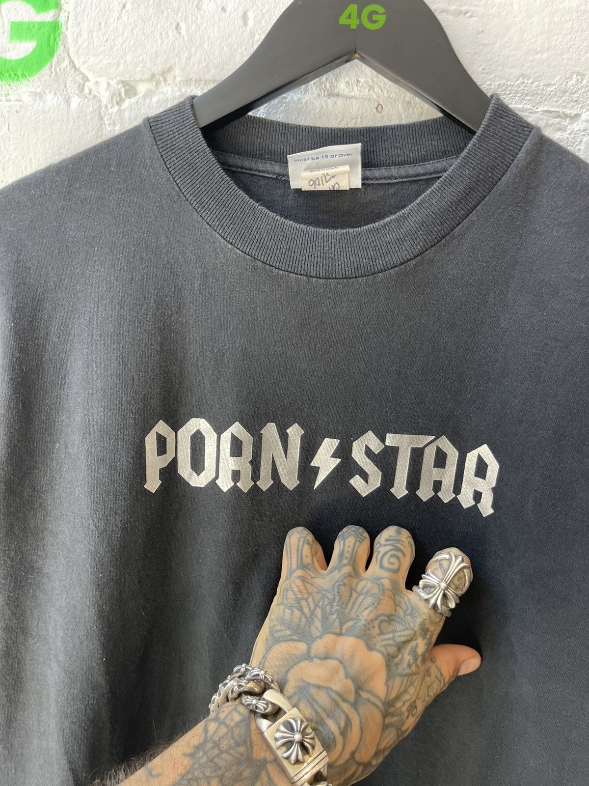 Vintage Vintage PORNSTAR PORN STAR SHIRT M / L Size US L / EU 52-54 / 3 - 3 Thumbnail