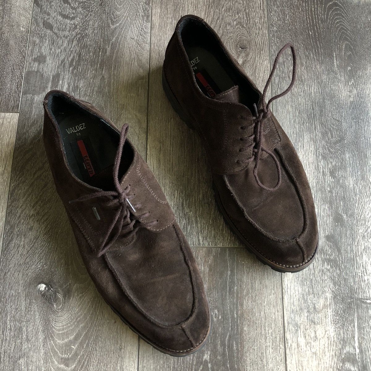 LLOYD Vintage Valdez by Lloyd Gore Tex Split Toe Brown Shoes Size US 10.5 / EU 43-44 - 2 Thumbnail