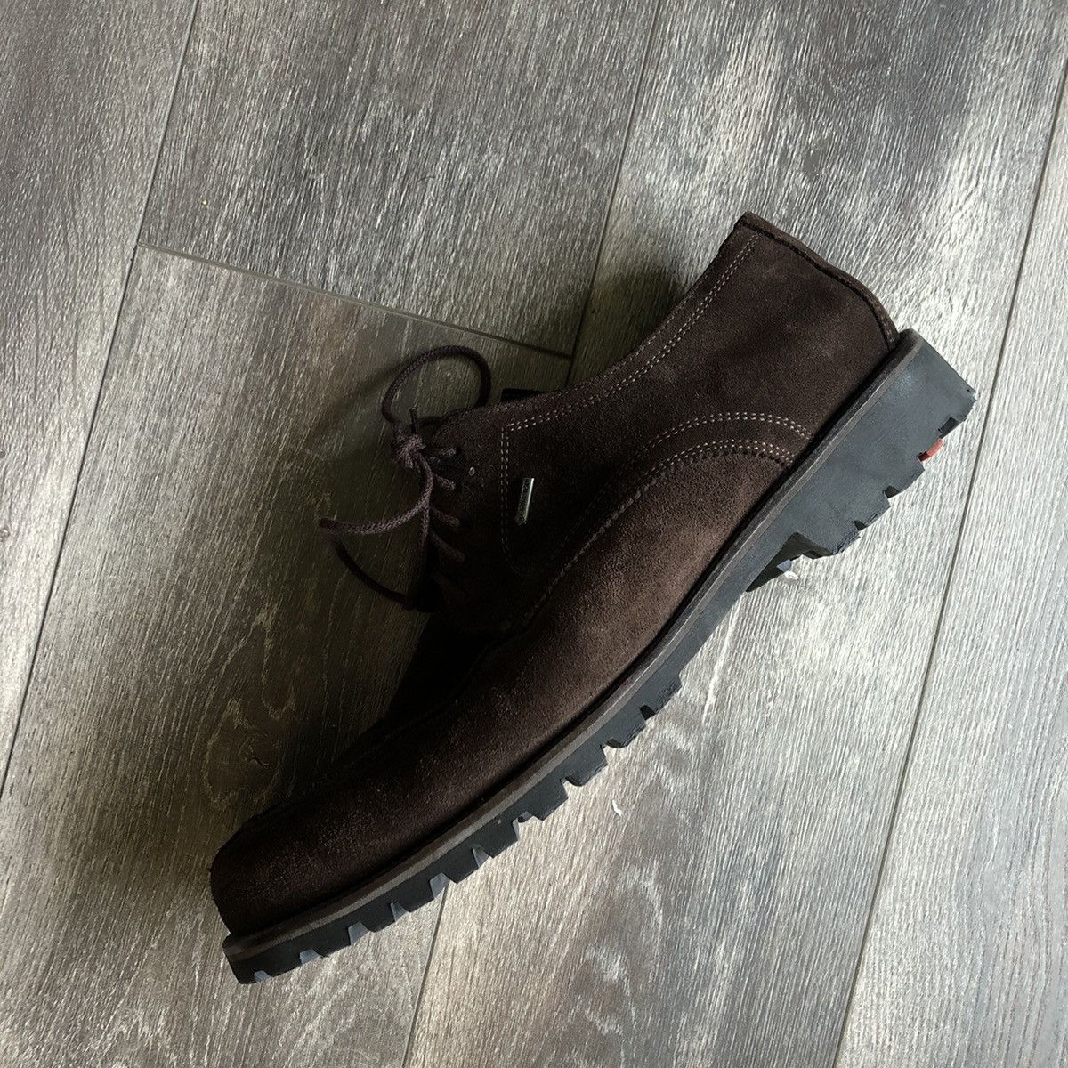 LLOYD Vintage Valdez by Lloyd Gore Tex Split Toe Brown Shoes Size US 10.5 / EU 43-44 - 13 Thumbnail