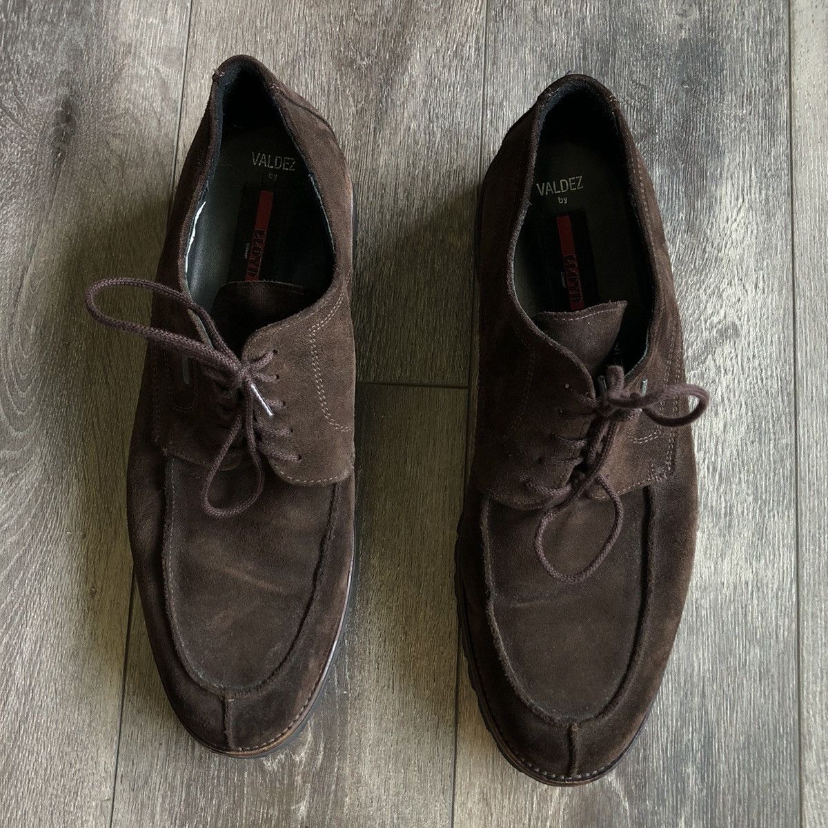 LLOYD Vintage Valdez by Lloyd Gore Tex Split Toe Brown Shoes Size US 10.5 / EU 43-44 - 5 Thumbnail