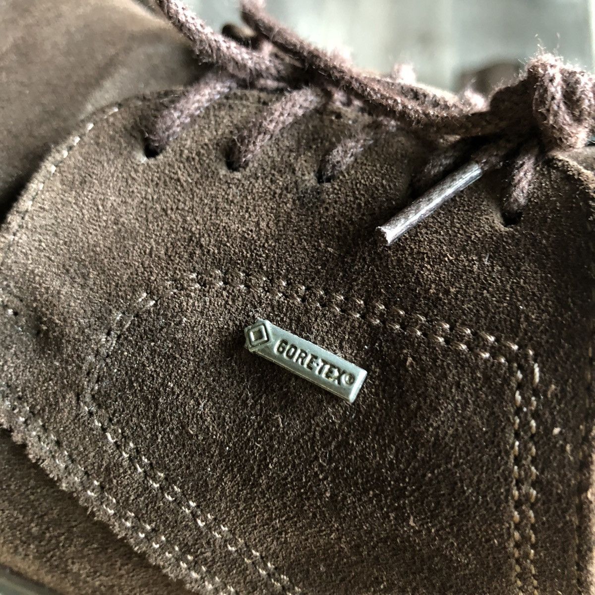LLOYD Vintage Valdez by Lloyd Gore Tex Split Toe Brown Shoes Size US 10.5 / EU 43-44 - 4 Thumbnail