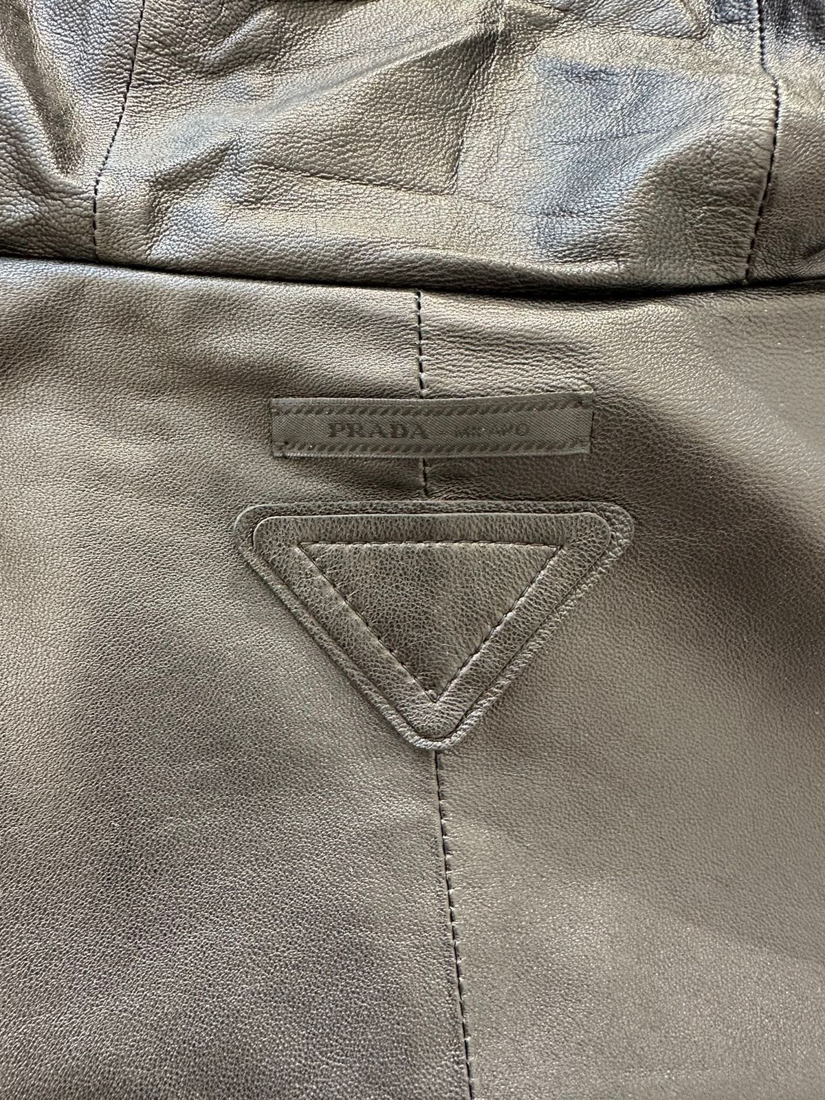 Prada Prada leather jacket Size US M / EU 48-50 / 2 - 3 Thumbnail