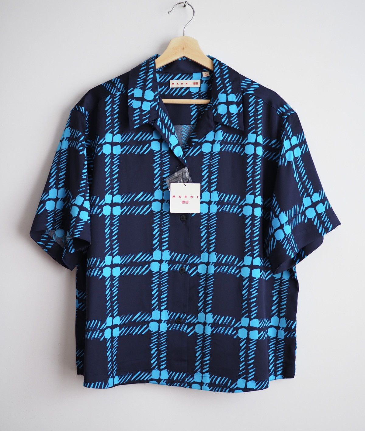 Marni casual open collar uniqlo smooth shirt medium