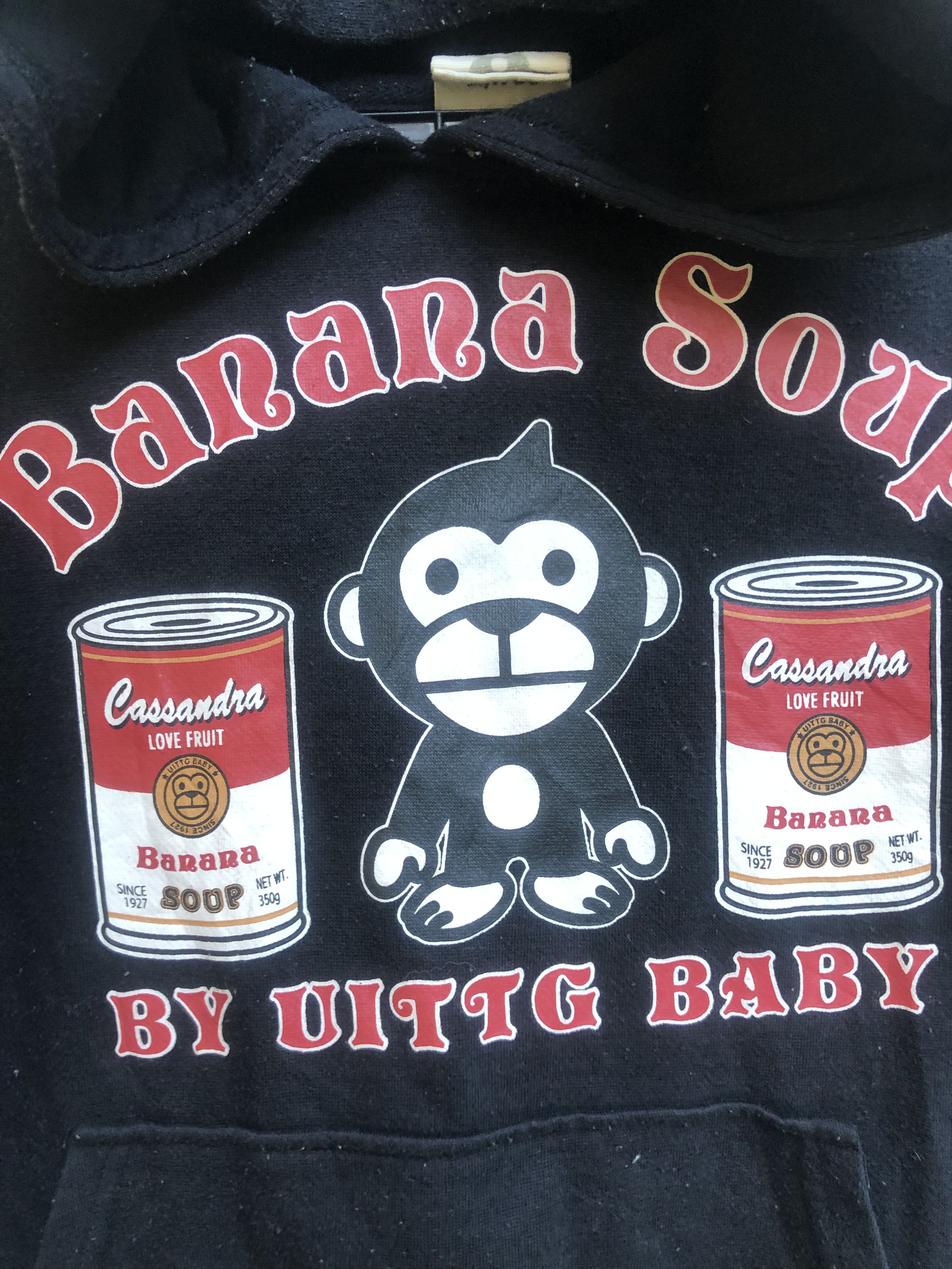 Japanese Brand × Vintage Vintage Banana Soup Designer Fashion Style Hoodie Size US M / EU 48-50 / 2 - 4 Thumbnail