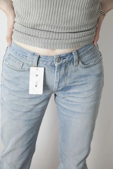 Helmut Lang Vintage clean broken denim Size 28" / US 6 / IT 42 - 2 Thumbnail
