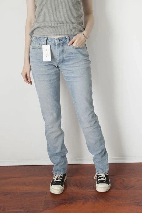 Helmut Lang Vintage clean broken denim Size 28" / US 6 / IT 42 - 1 Thumbnail