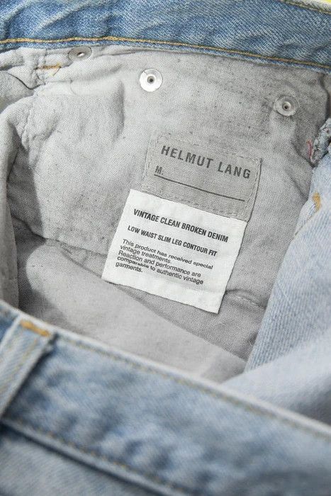 Helmut Lang Vintage clean broken denim Size 28" / US 6 / IT 42 - 8 Thumbnail