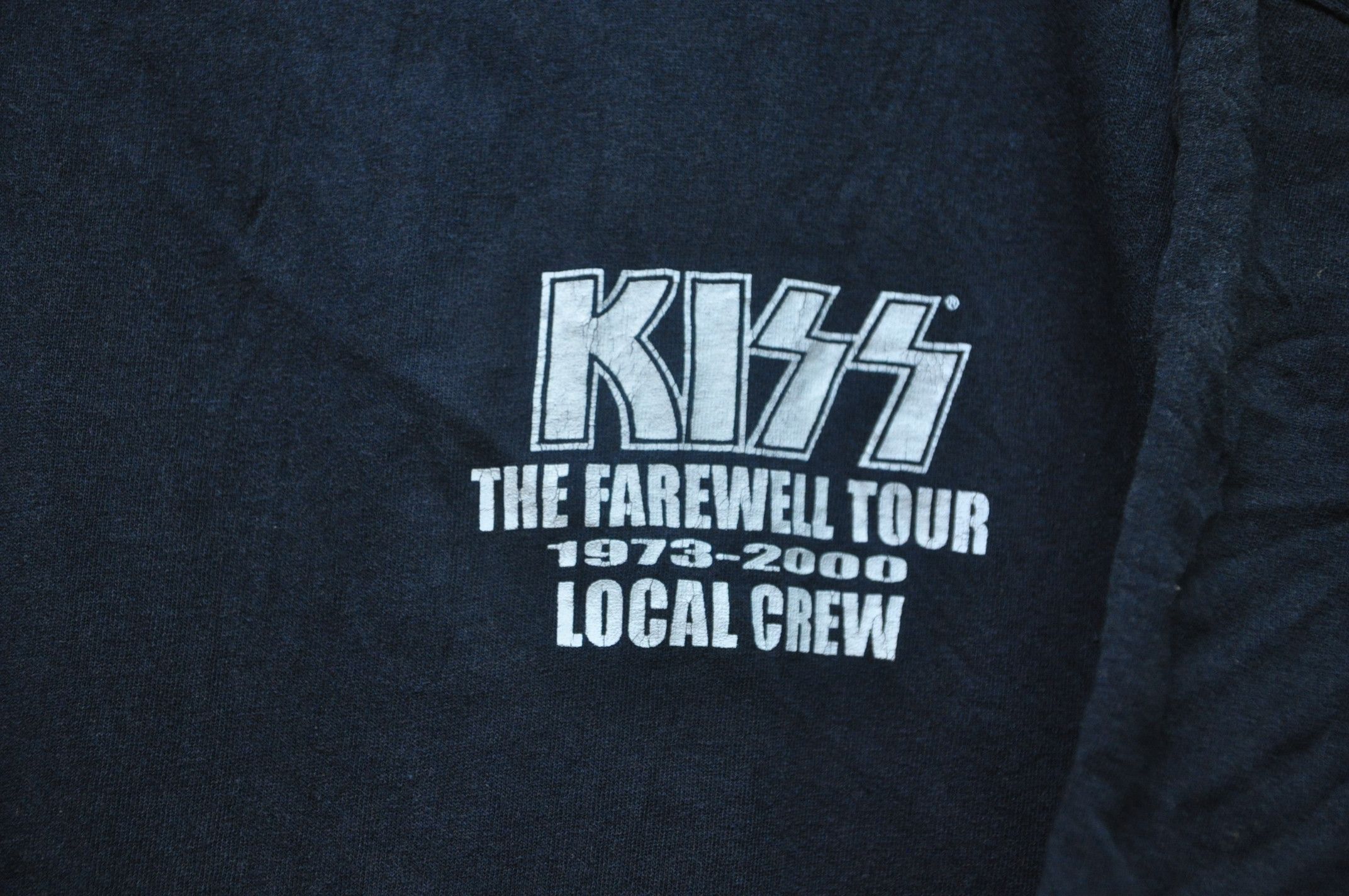 Band Tees × Designer × Japanese Brand Vintage KISS Band The Farewell Tour Local Crew Shirt Size US XL / EU 56 / 4 - 3 Thumbnail