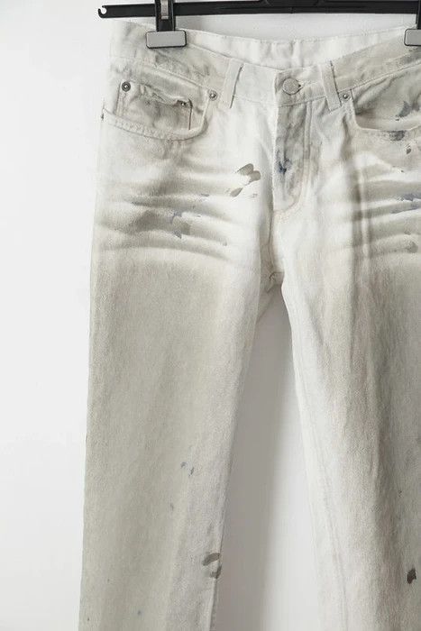 Helmut Lang SS03 white painter denim jeans Size US 27 - 2 Thumbnail