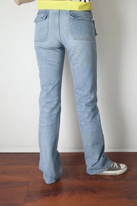 Helmut Lang Vintage cockring denim jeans Size 27" / US 4 / IT 40 - 4 Thumbnail
