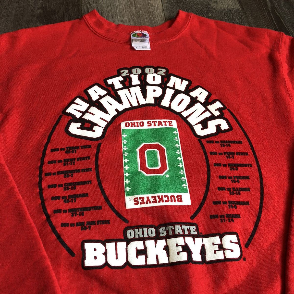 Other Vintage 2002 Ohio State Buckeyes Football Champions Crewneck Size US L / EU 52-54 / 3 - 2 Thumbnail