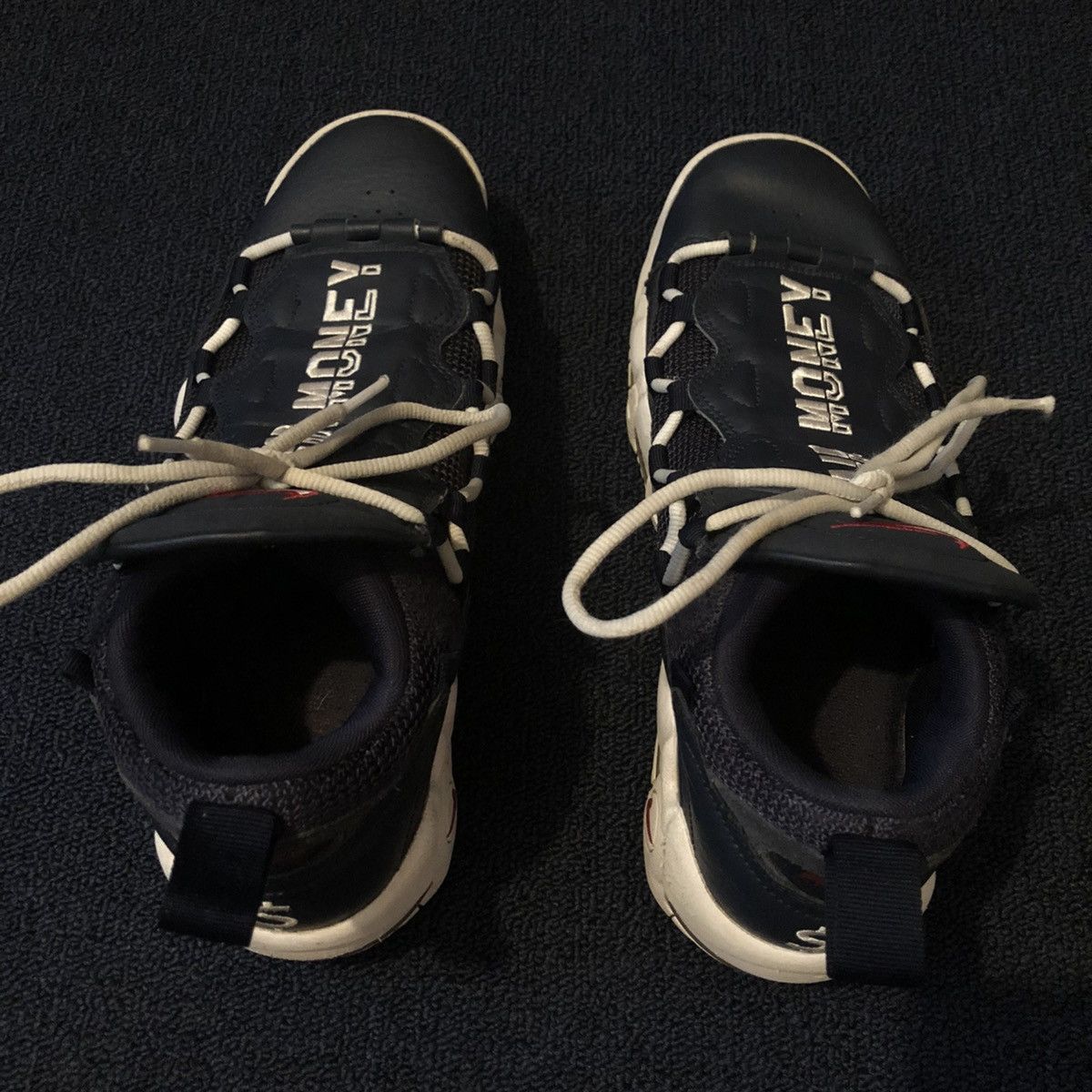 Nike × Vintage Nike Air More Money Obsidian Shoes 2018 Size US 9.5 / EU 42-43 - 4 Thumbnail