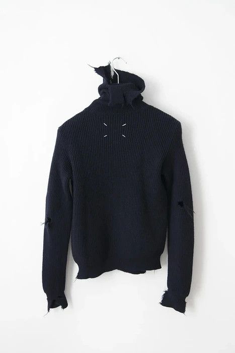 Maison Margiela AW00 destroyed knit Size S / US 4 / IT 40 - 4 Thumbnail