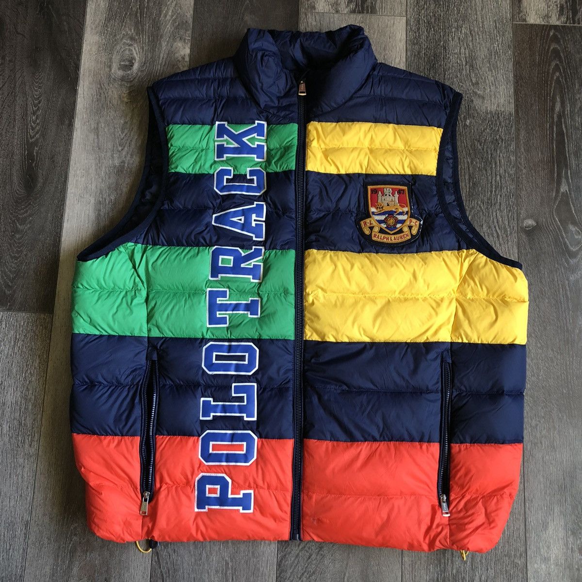 Polo discount track vest