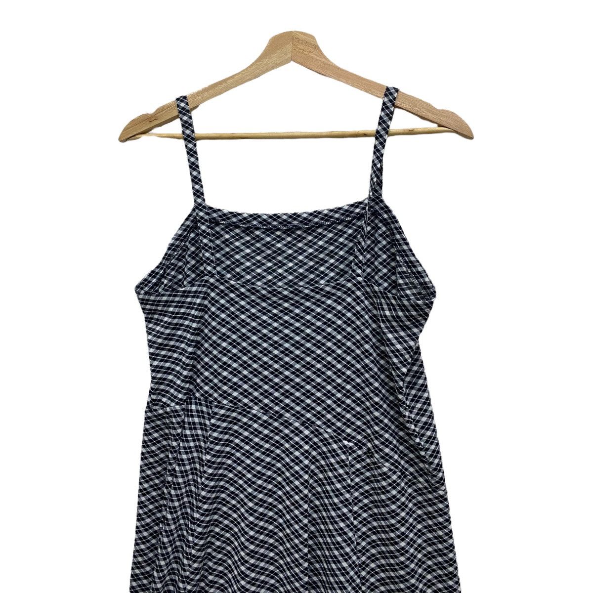 Sunao Kuwahara 🔥GRAIL🇯🇵 IS SUNAO KUWAHARA SMALL CHECKED DRESS Size M / US 6-8 / IT 42-44 - 4 Thumbnail