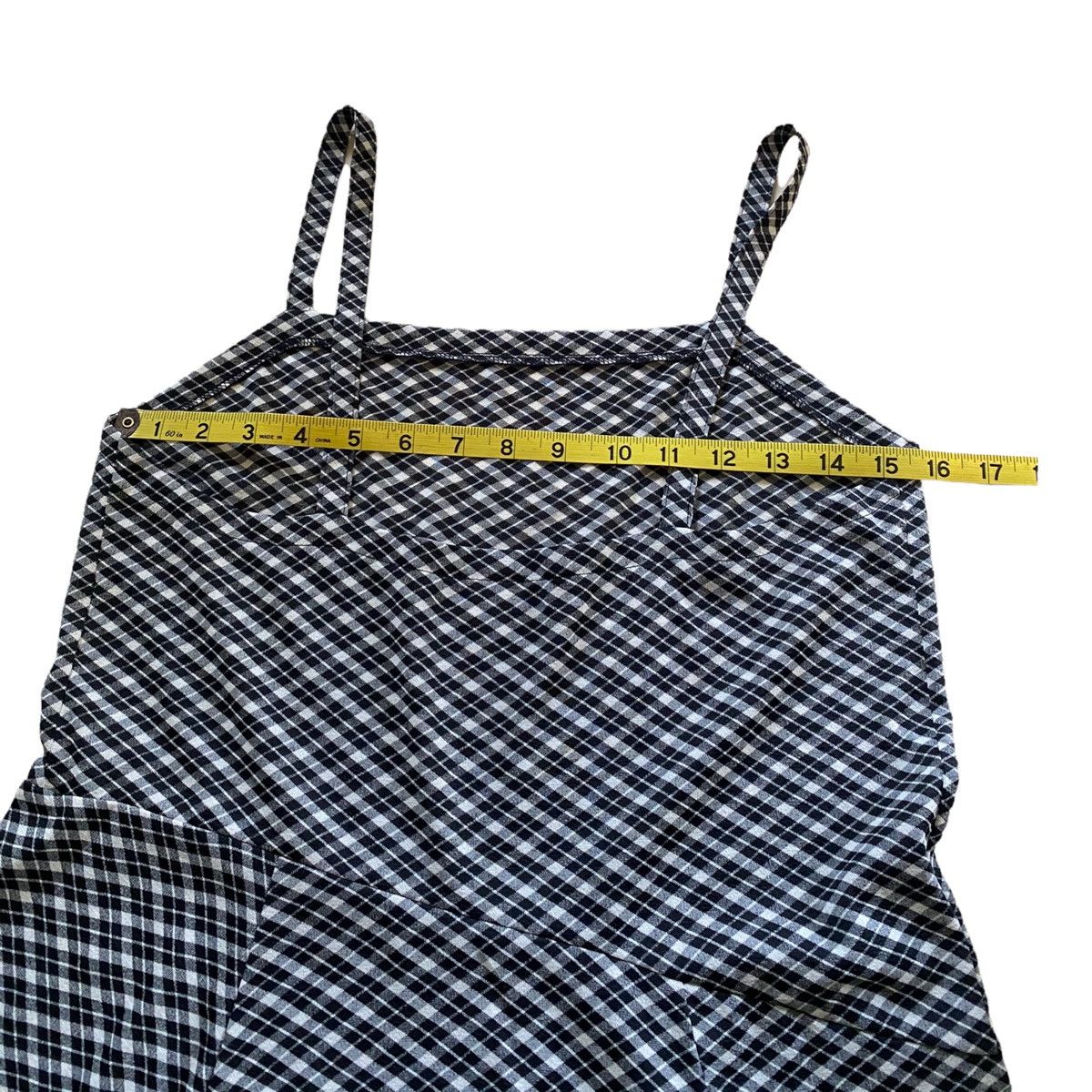 Sunao Kuwahara 🔥GRAIL🇯🇵 IS SUNAO KUWAHARA SMALL CHECKED DRESS Size M / US 6-8 / IT 42-44 - 10 Thumbnail