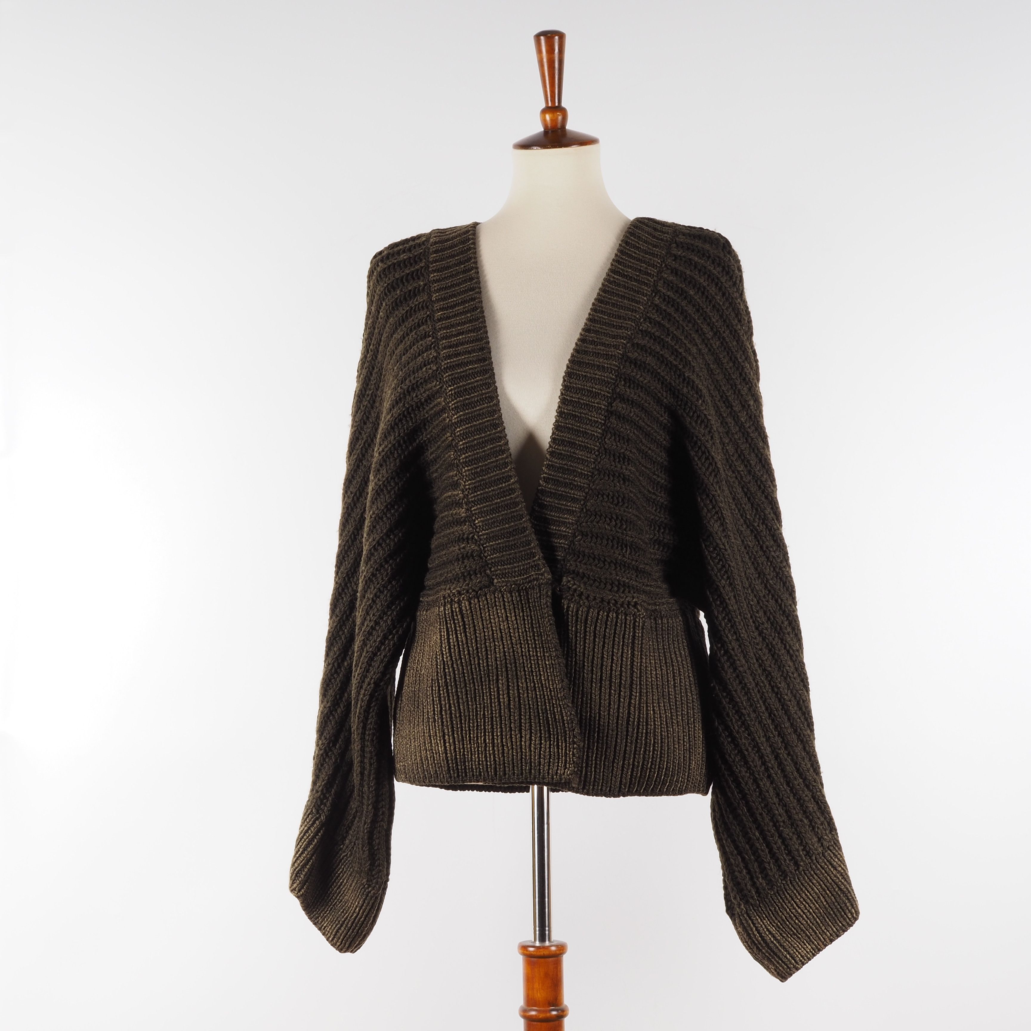 Maison Margiela Maison Martin Margiela Vintage Wool Knit Cardigan Size S / US 4 / IT 40 - 2 Thumbnail