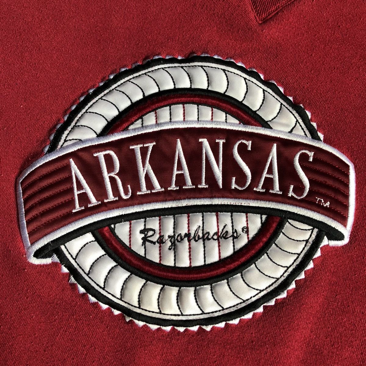 Other Vintage 90s Arkansas Razorbacks Midwest Embroidered Crewneck Size US XL / EU 56 / 4 - 3 Thumbnail