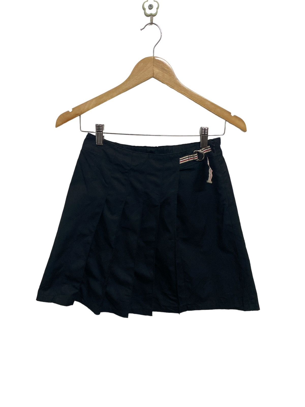 image of Burberry London Black Mini Skirt, Women's (Size 26)