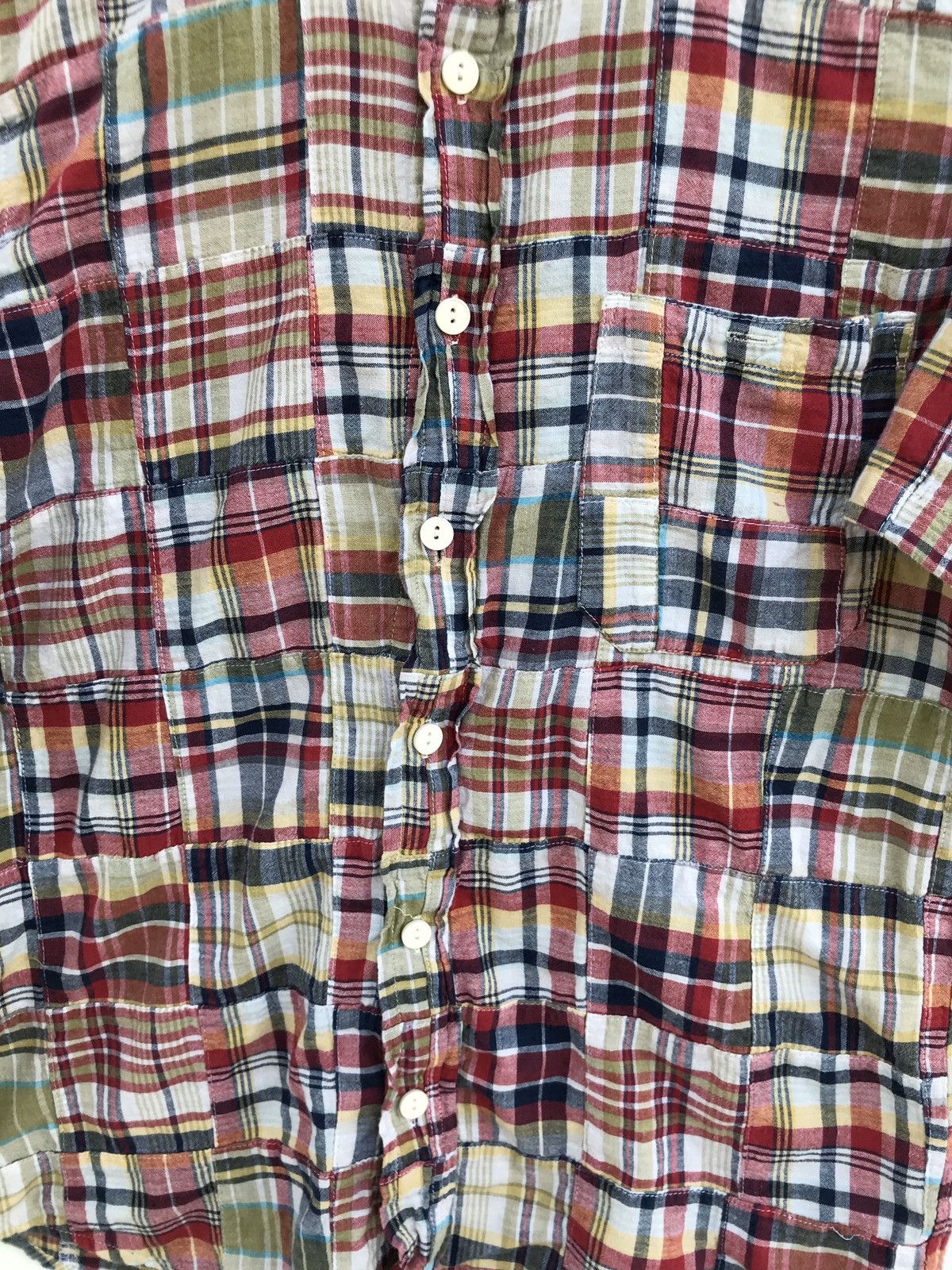 Designer × Japanese Brand Japanese Brand Back Number Patchwork Shirts Hysteric Style Size US S / EU 44-46 / 1 - 4 Thumbnail