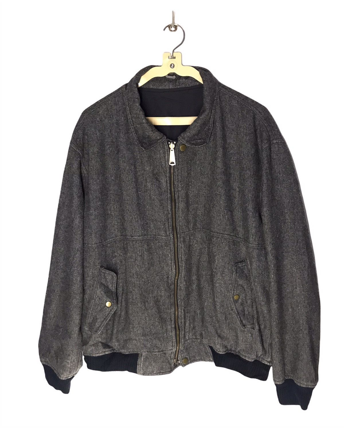 Japanese Brand Unbrand reversible zipper jacket Size US M / EU 48-50 / 2 - 1 Thumbnail