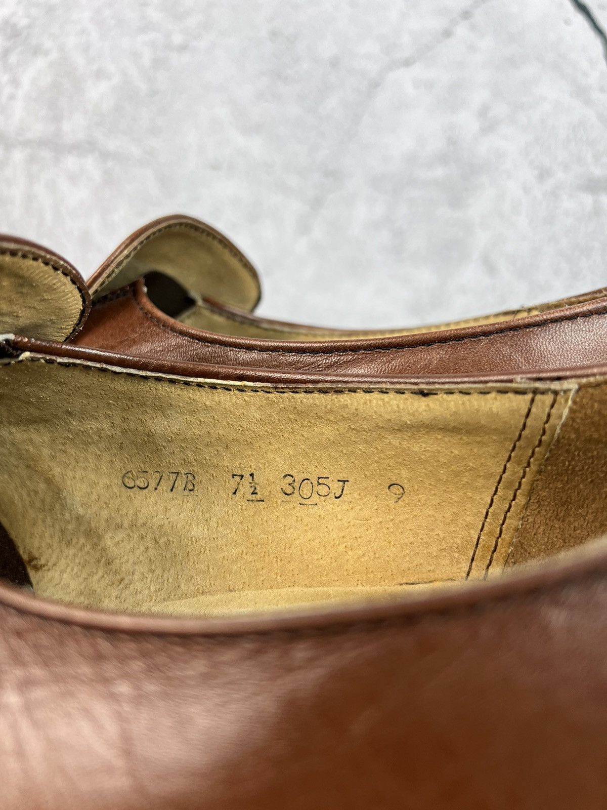 Vintage Vintage Italian Leather derby shoes Size US 7.5 / EU 40-41 - 9 Thumbnail