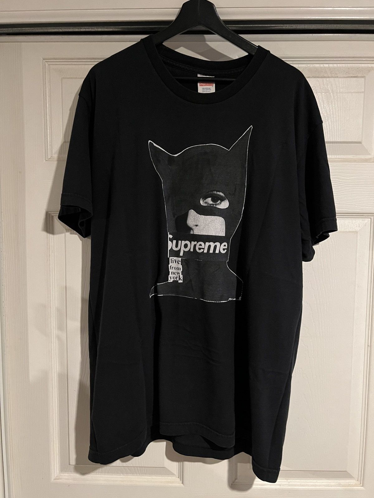 Supreme Supreme Catwoman Live in New York Box Logo Tee SS13 | Grailed
