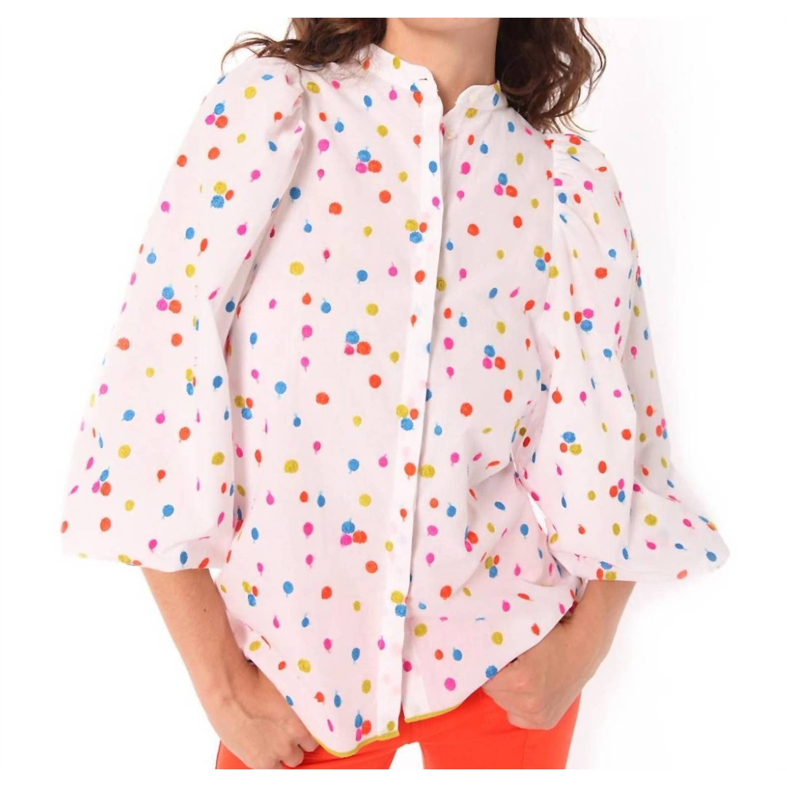 Blouses lange mouw multicolor Vilagallo
