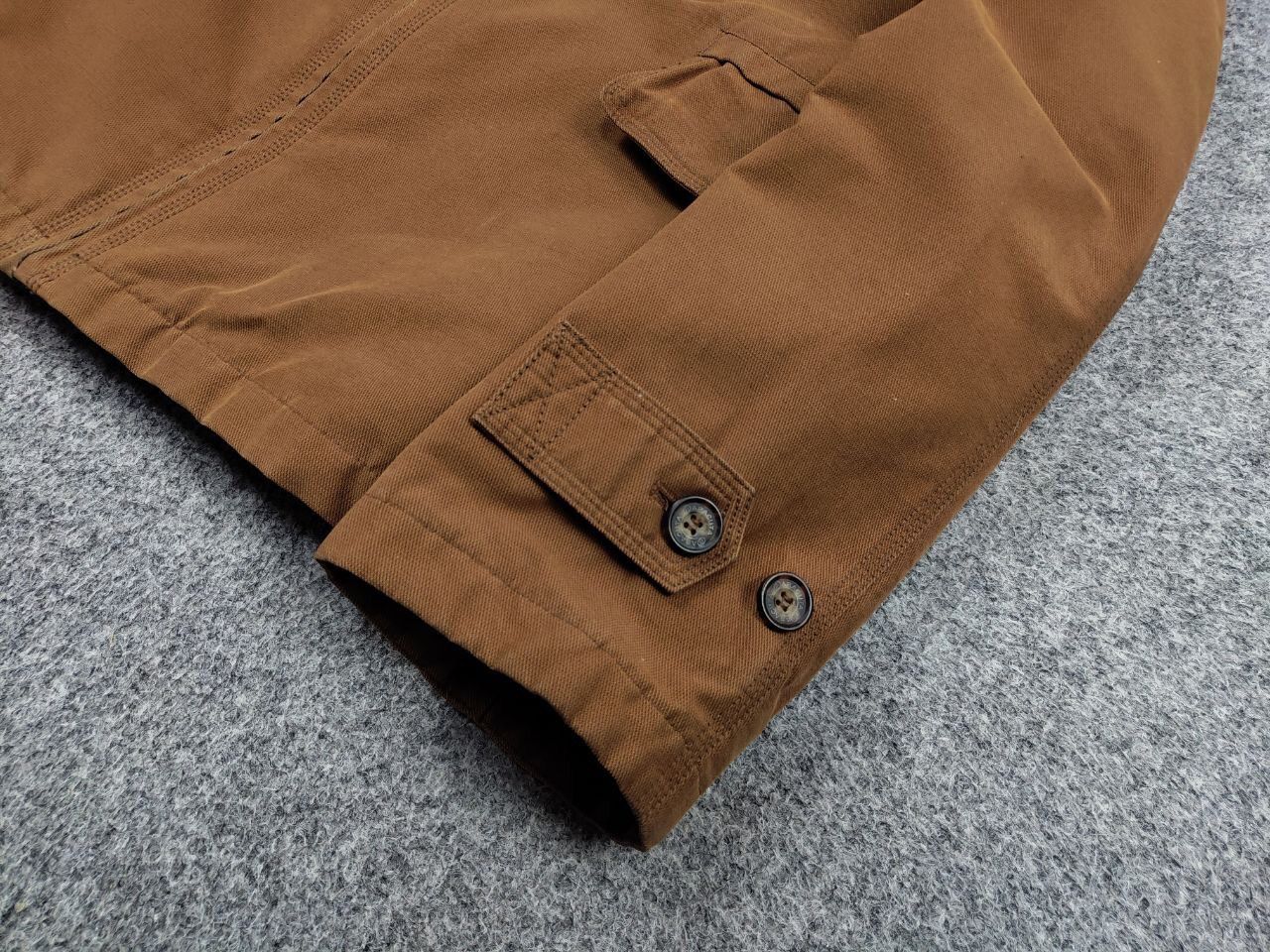 Baracuta Vintage 90's Baracuta Brown canvas pocket Work Jacket Size US XL / EU 56 / 4 - 5 Thumbnail