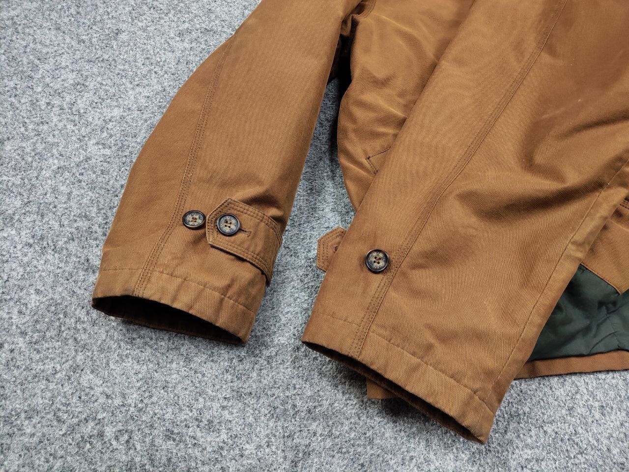Baracuta Vintage 90's Baracuta Brown canvas pocket Work Jacket Size US XL / EU 56 / 4 - 15 Thumbnail