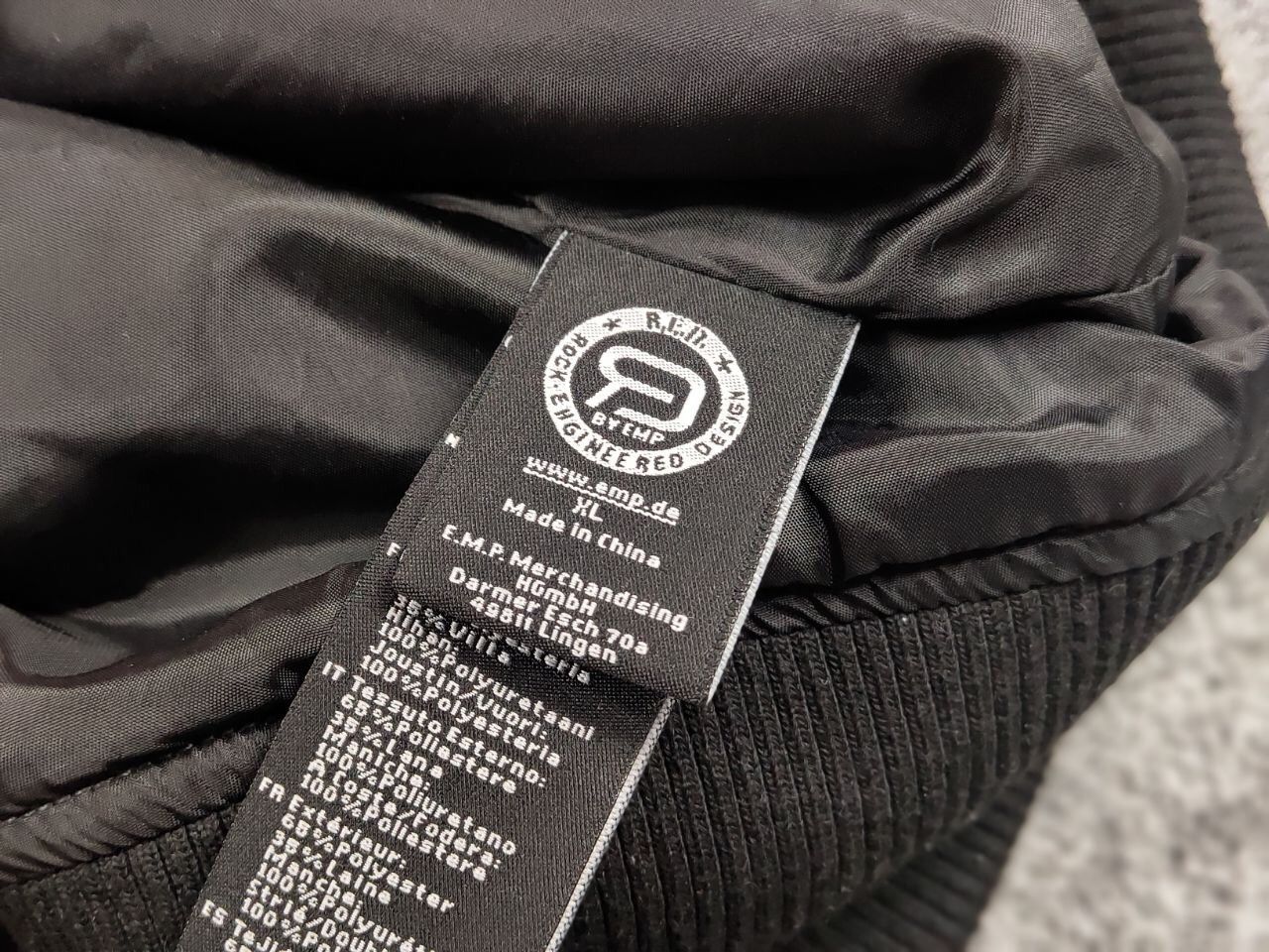 Japanese Brand Vintage 90's Rock Engineered Design Varsity Bomber Jacket Size US XL / EU 56 / 4 - 20 Thumbnail