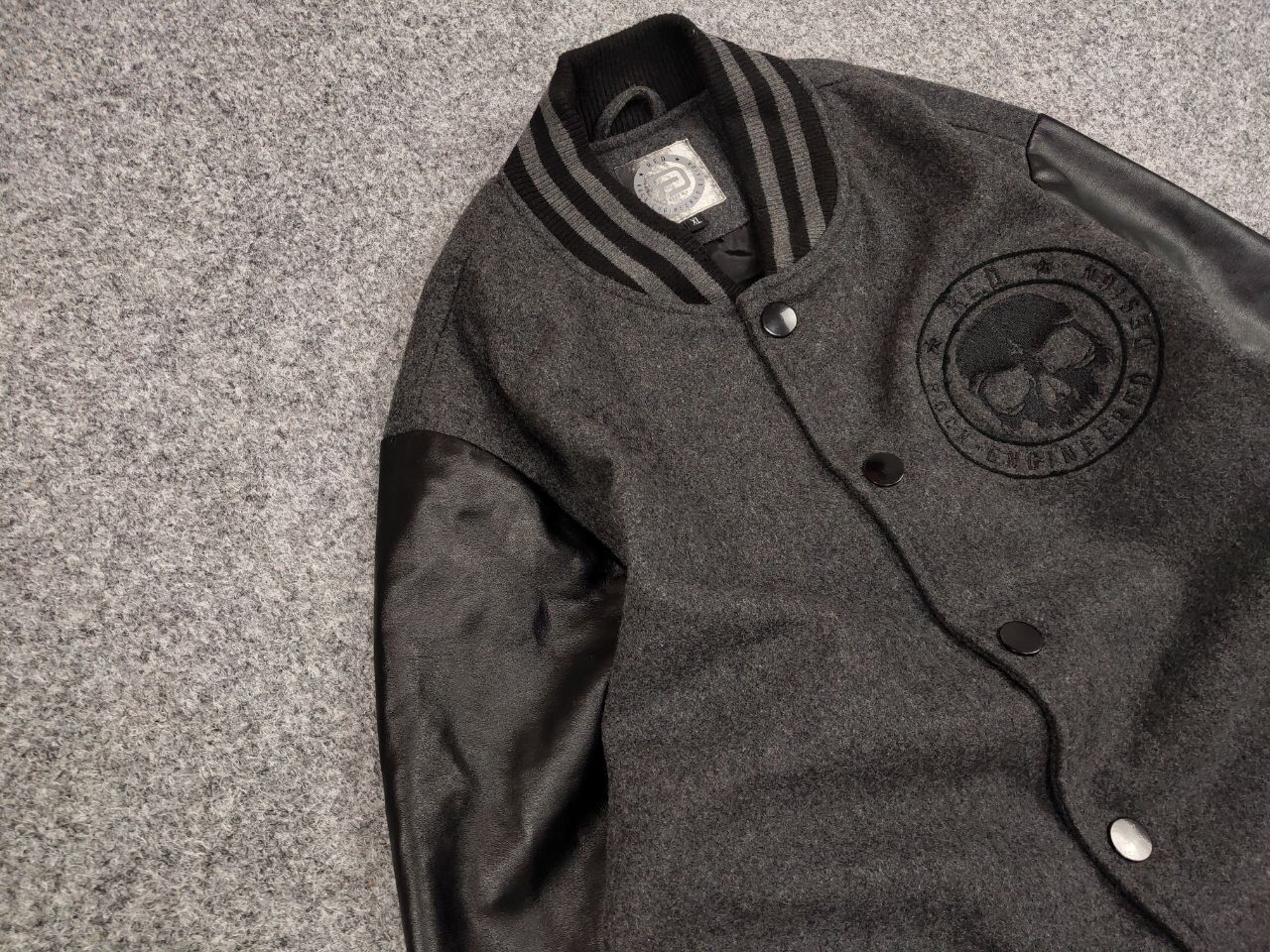 Japanese Brand Vintage 90's Rock Engineered Design Varsity Bomber Jacket Size US XL / EU 56 / 4 - 7 Thumbnail