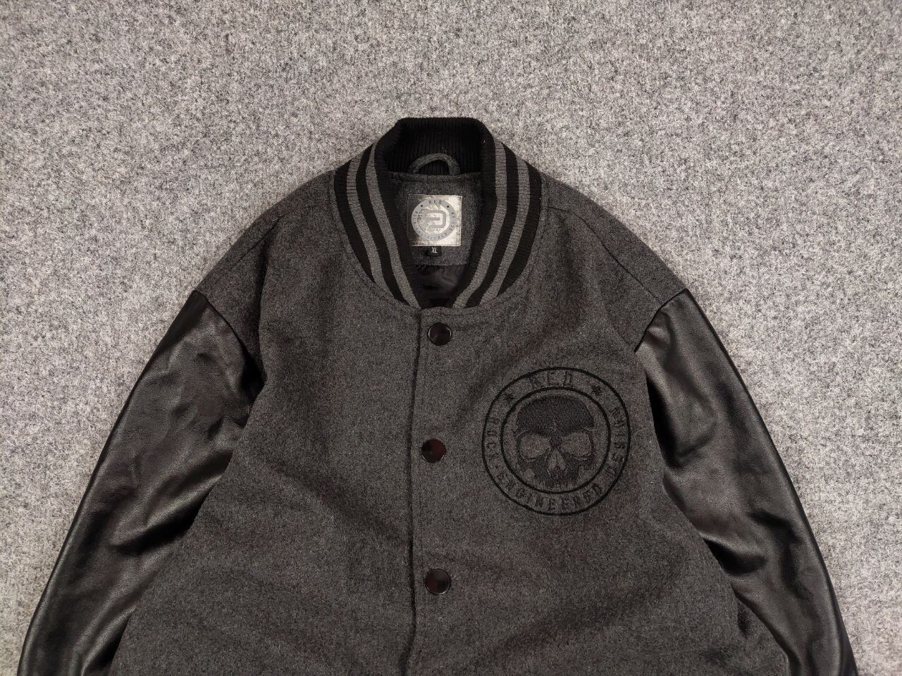 Japanese Brand Vintage 90's Rock Engineered Design Varsity Bomber Jacket Size US XL / EU 56 / 4 - 8 Thumbnail