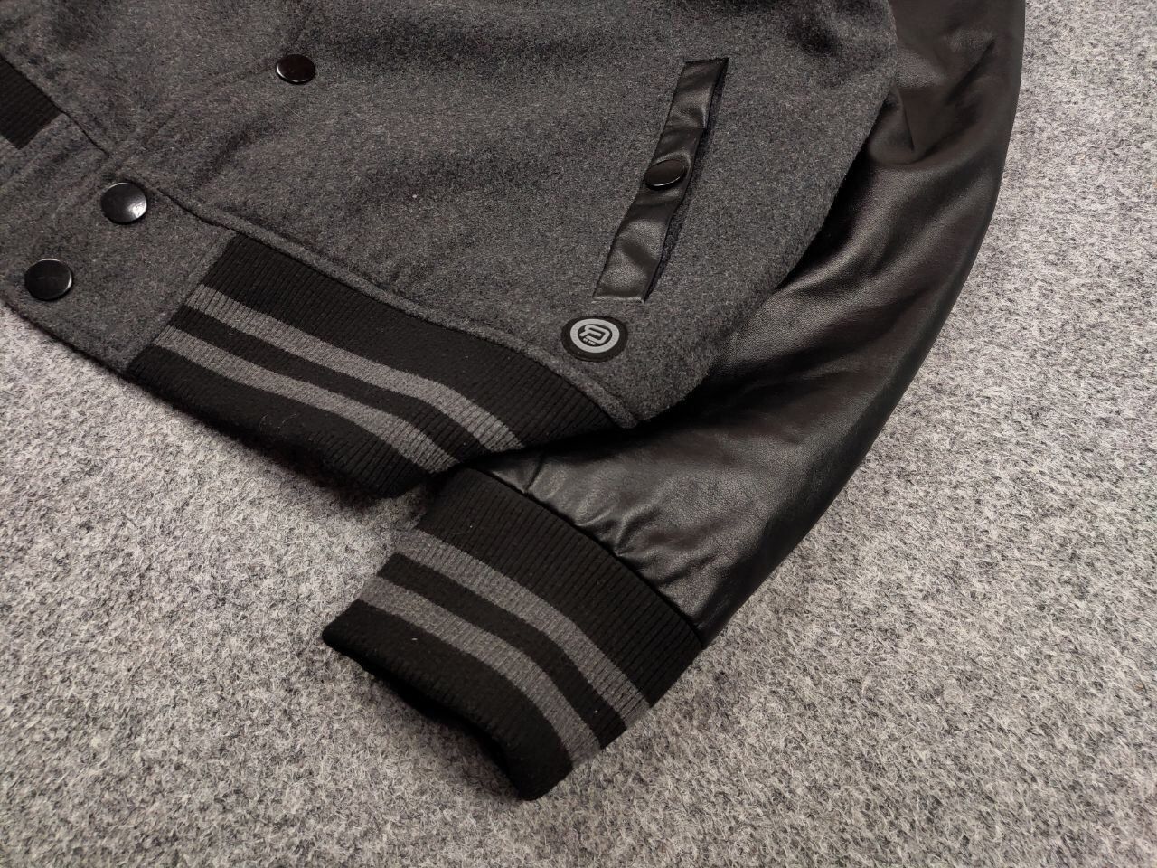 Japanese Brand Vintage 90's Rock Engineered Design Varsity Bomber Jacket Size US XL / EU 56 / 4 - 5 Thumbnail