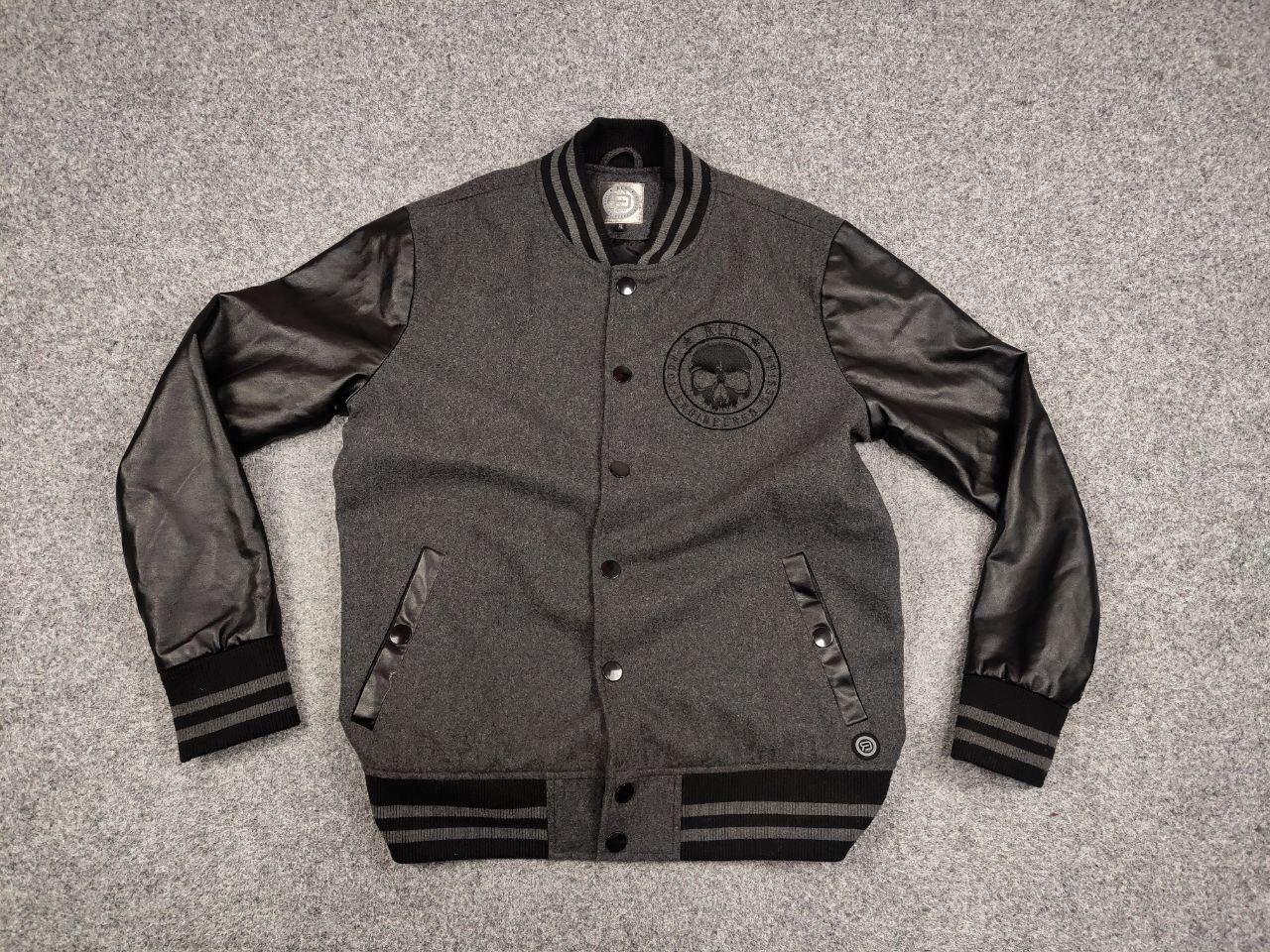 Japanese Brand Vintage 90's Rock Engineered Design Varsity Bomber Jacket Size US XL / EU 56 / 4 - 15 Thumbnail