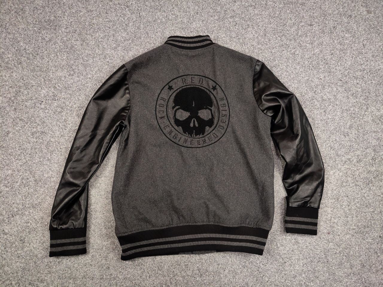 Japanese Brand Vintage 90's Rock Engineered Design Varsity Bomber Jacket Size US XL / EU 56 / 4 - 16 Thumbnail