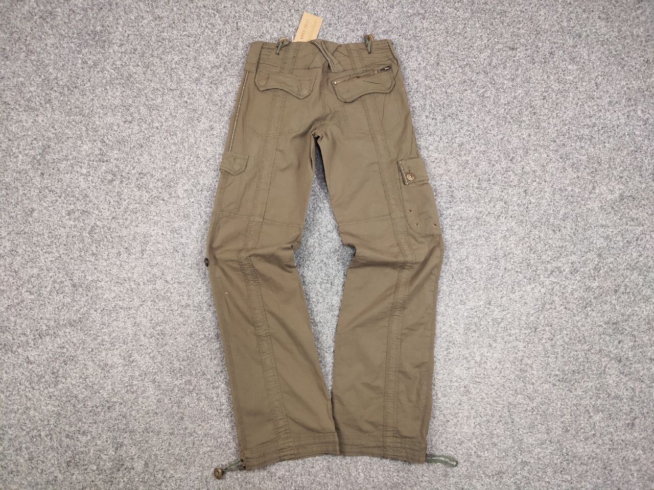 Japanese Brand Vintage 90's Japanese Baggy Multi Pocket Cargo pants Womens Size 30" / US 8 / IT 44 - 14 Thumbnail